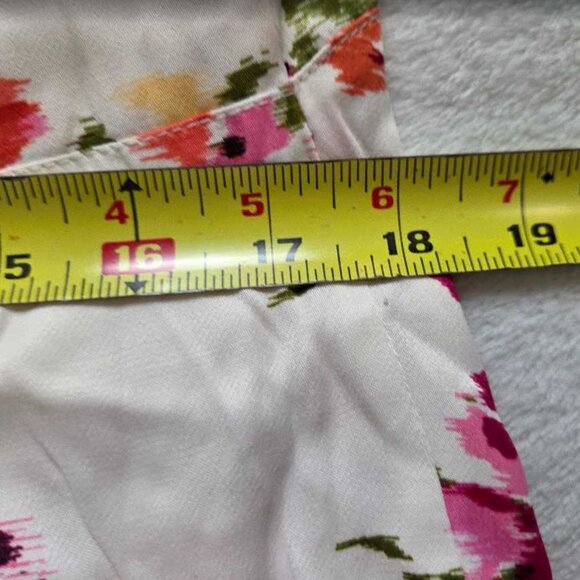 New XL Maeve x Anthropologie The Jocelyn sleeveless slip midi dress pink floral - Picture 13 of 14